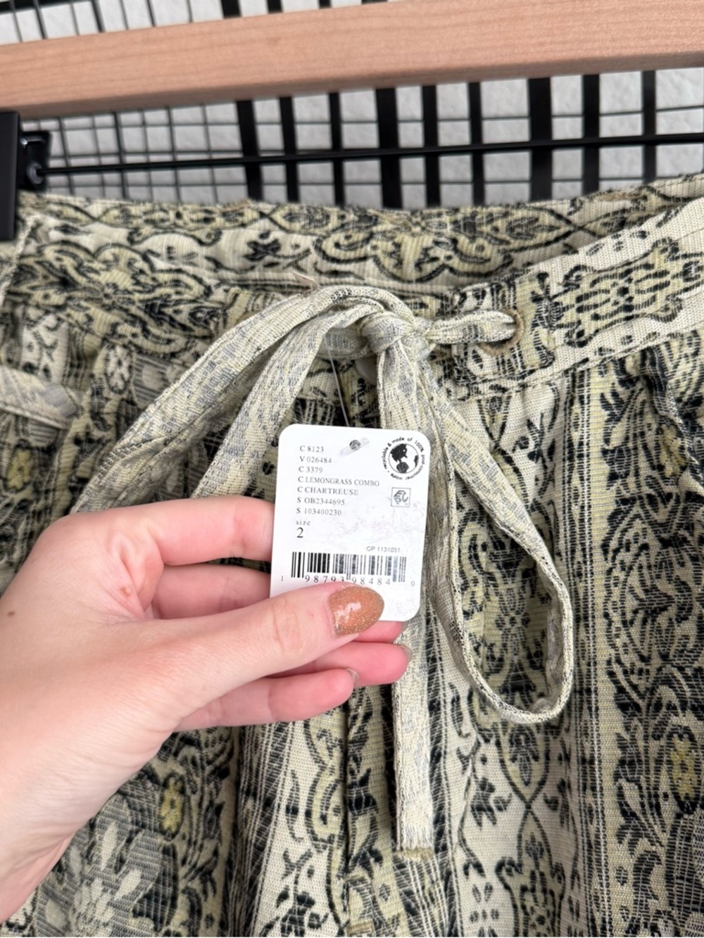 Free people Dahlia Wide-Leg Pants lemongrass - Picture 6 of 8